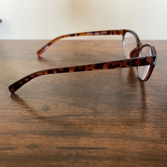 Betsey Johnson Cat Eye Frames Only Tortoiseshell Brown Women’s Glasses Designer - Picture 7 of 9